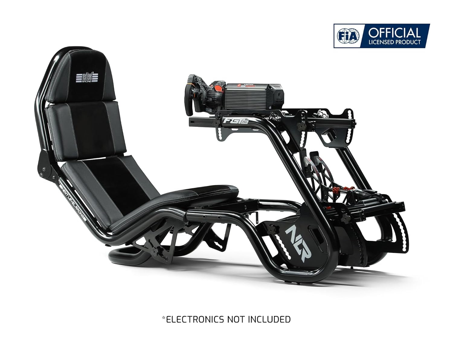 F-GT Pro Formula and GT Racing Simulator Cockpit - Black Edition (NLR-R003)